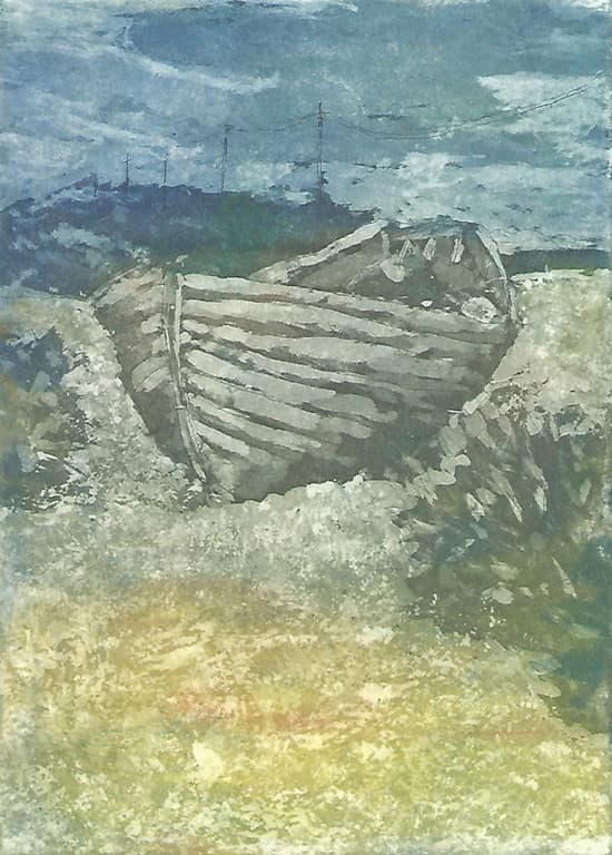boat on beach